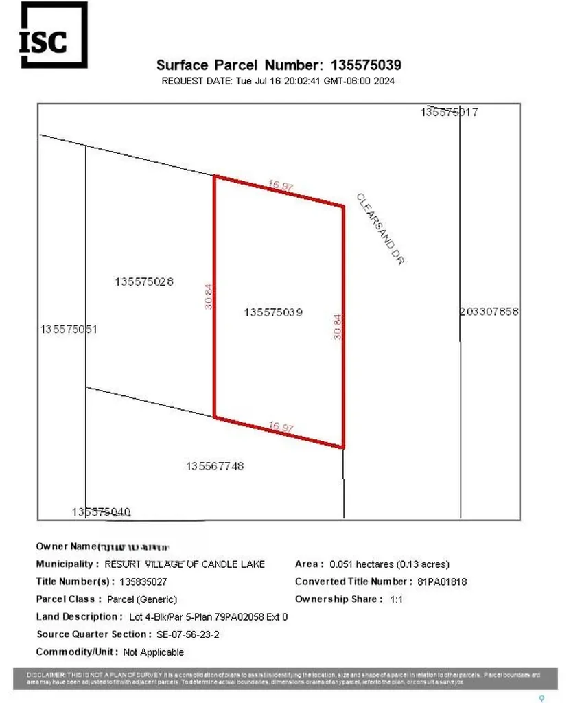 5 Clearsand Drive Candle Lake SK S0J 3E0