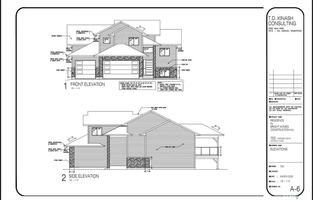 703 Sarazen Drive Warman SK S0K 4S4
