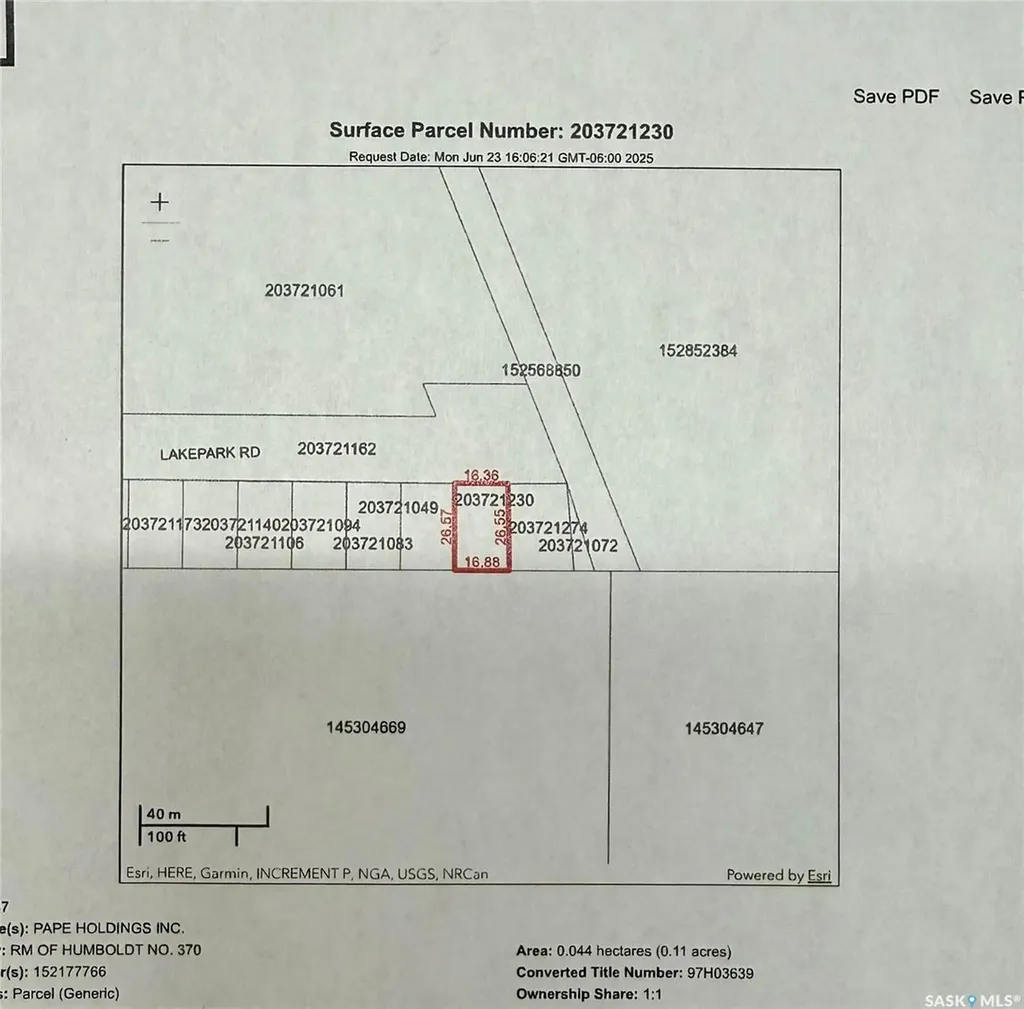 19 Lakepark Road Humboldt Rm No. 370 SK S0K 2A0