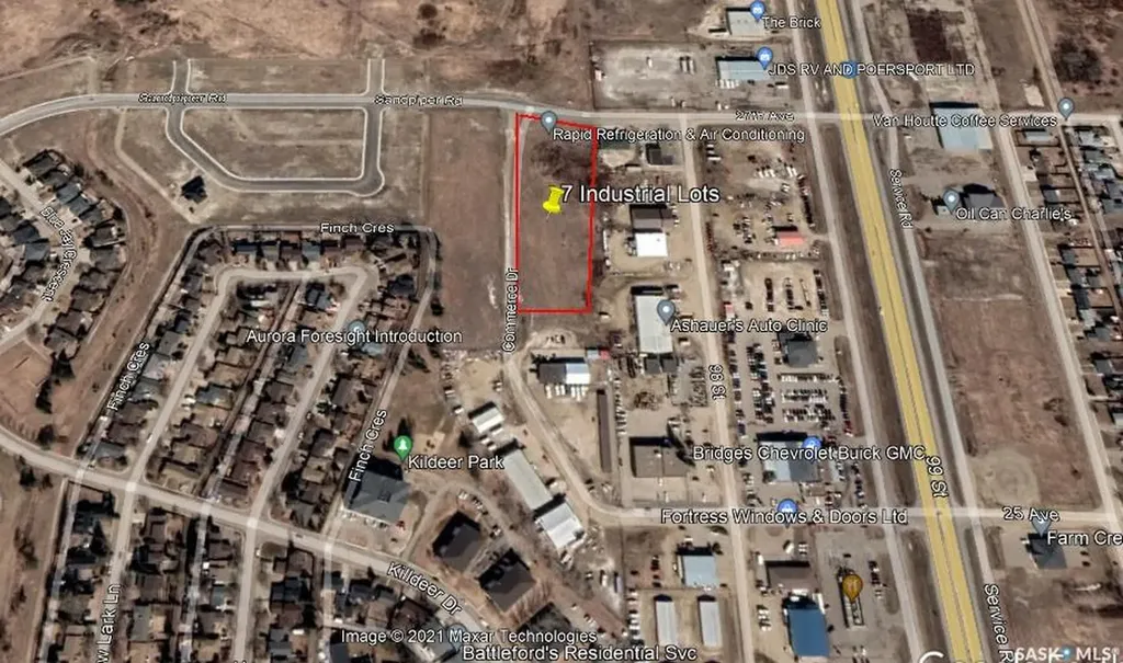 Lot 10-16 Blk 5 Commerce Drive North Battleford SK S9A 3T3