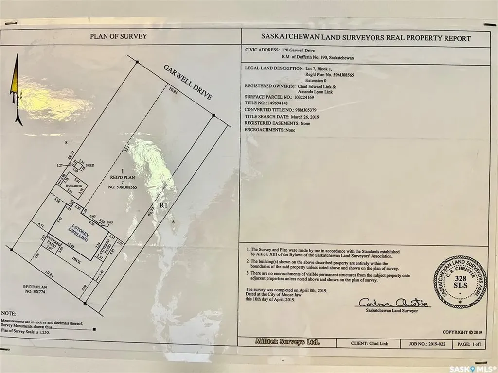 120 Garwell Drive Dufferin Rm No. 190 SK S0G 0H0
