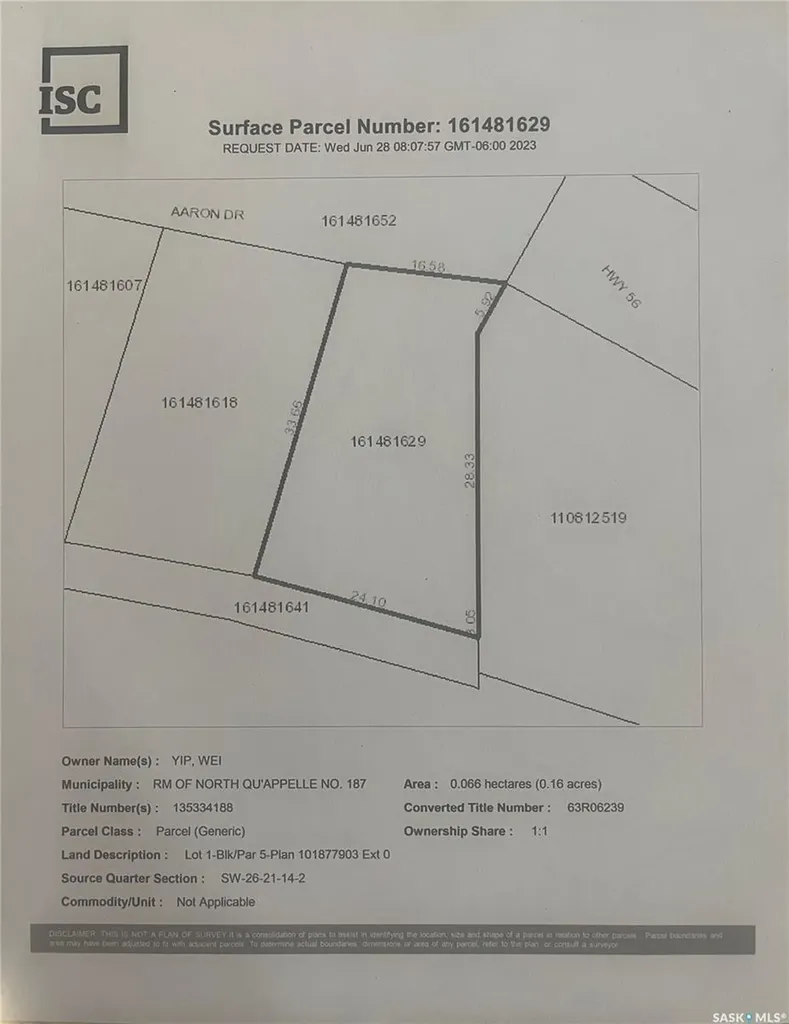 Lot 1 Aaron Drive Fort San SK S0G 1S0