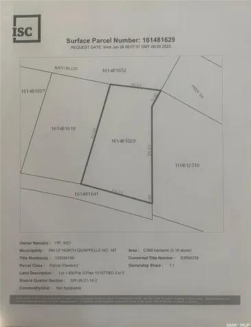 Lot 1 Aaron Drive Fort San SK S0G 1S0