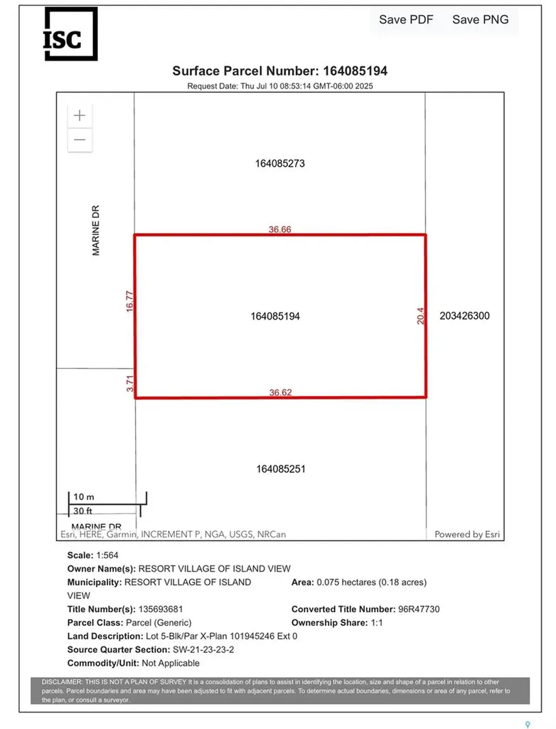 Lot 5 Block X Marina Drive Island View SK S0G 1C0