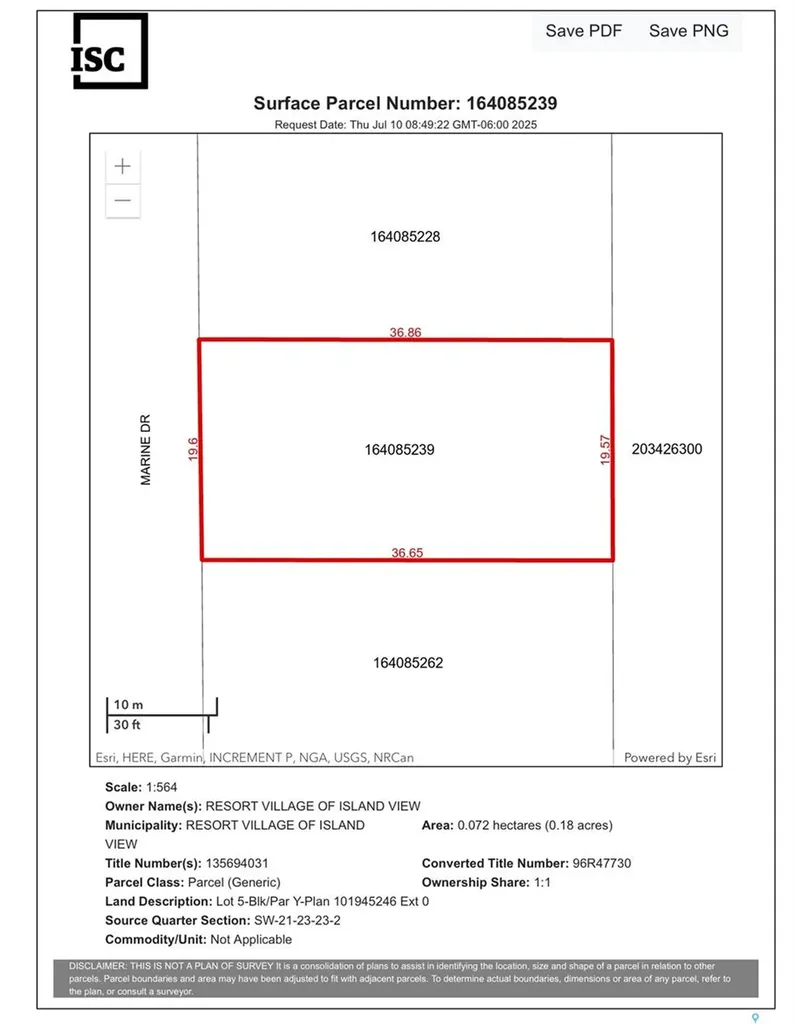 Lot 5 Block Y Marina Drive Island View SK S0G 1C0