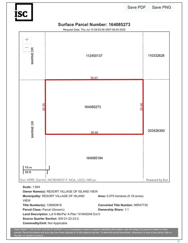 Lot 6 Block X Marina Drive Island View SK S0G 1C0