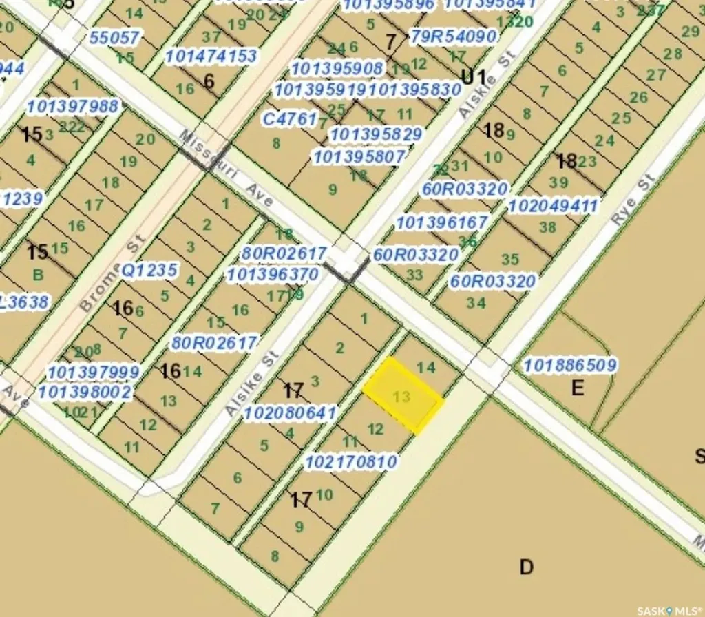 Lot 13 Rye Street Yellow Grass SK S0G 5J0
