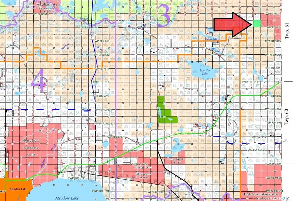 Rural Address Meadow Lake Rm No.588 SK S9X 1C7