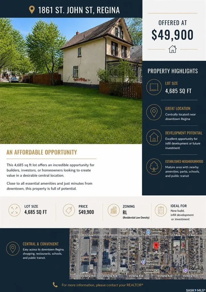 1861 St John Street Regina SK S4P 1S1