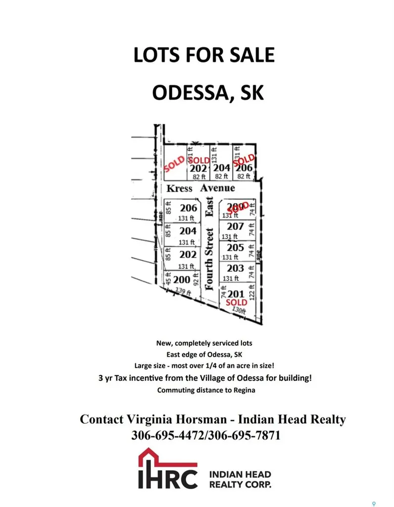 202 4th Street E Odessa SK S0G 3S0