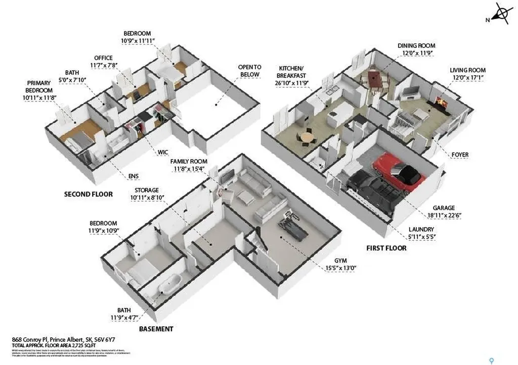 868 Conroy Place Prince Albert SK S6V 6Y7
