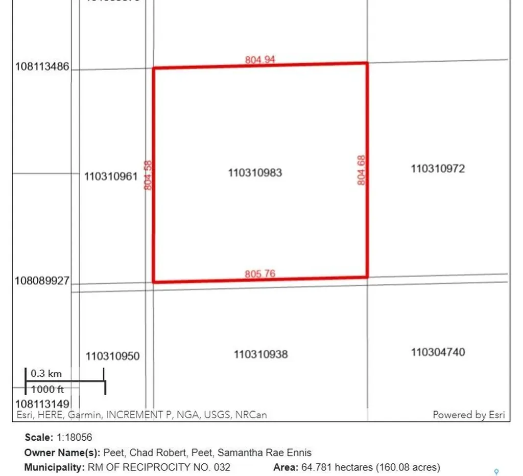 Rural Address Reciprocity Rm No. 32 SK S0C 1C0