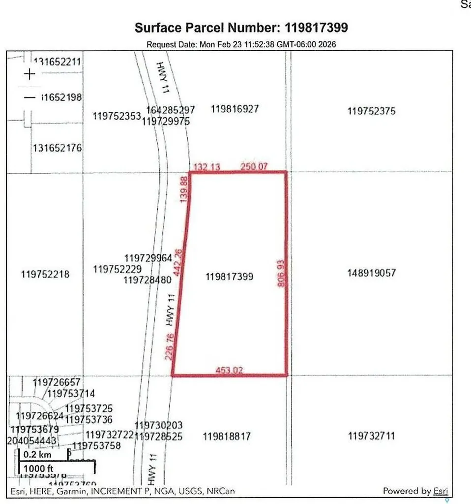 Rural Address Dundurn Rm No. 314 SK S0K 1K0
