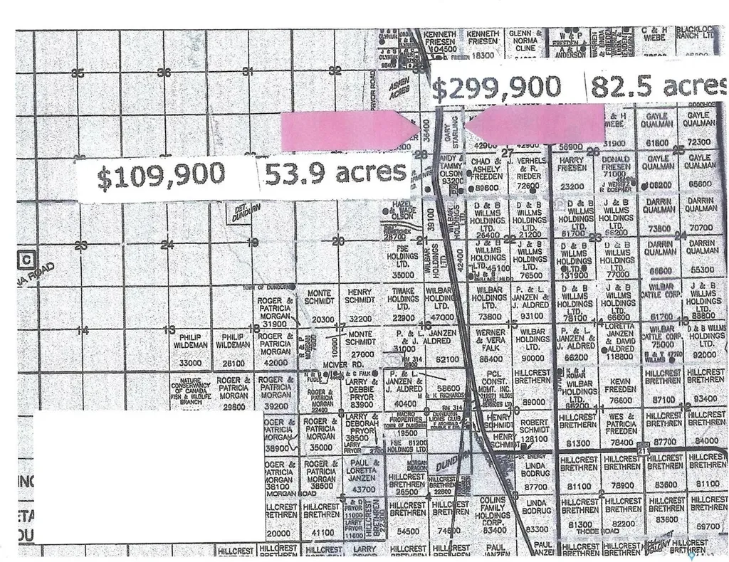 Rural Address Dundurn Rm No. 314 SK S0K 1K0