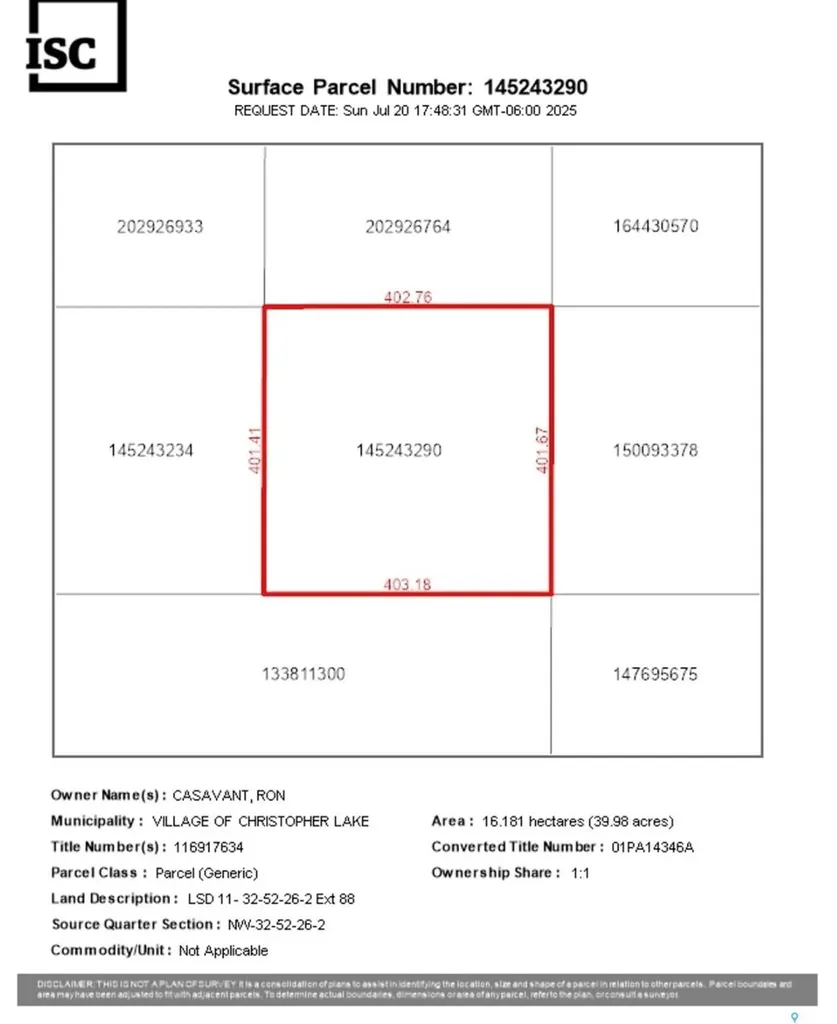 600 Main Street W Christopher Lake SK S0J 0N0