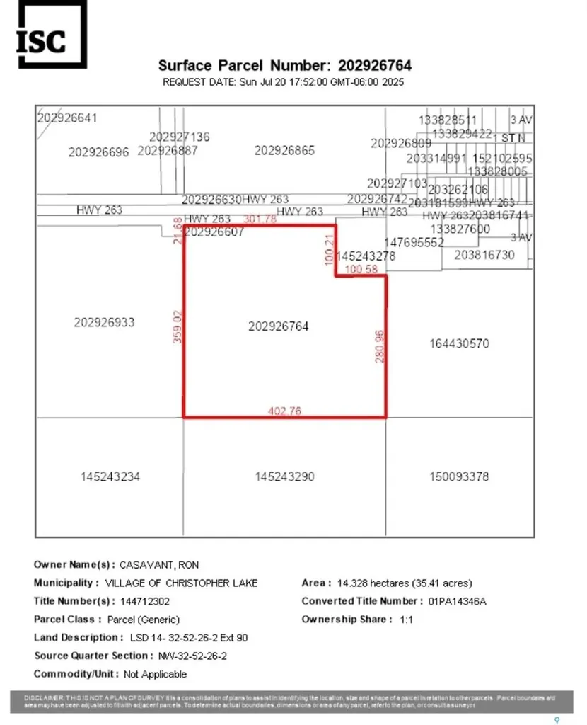 600 Main Street W Christopher Lake SK S0J 0N0