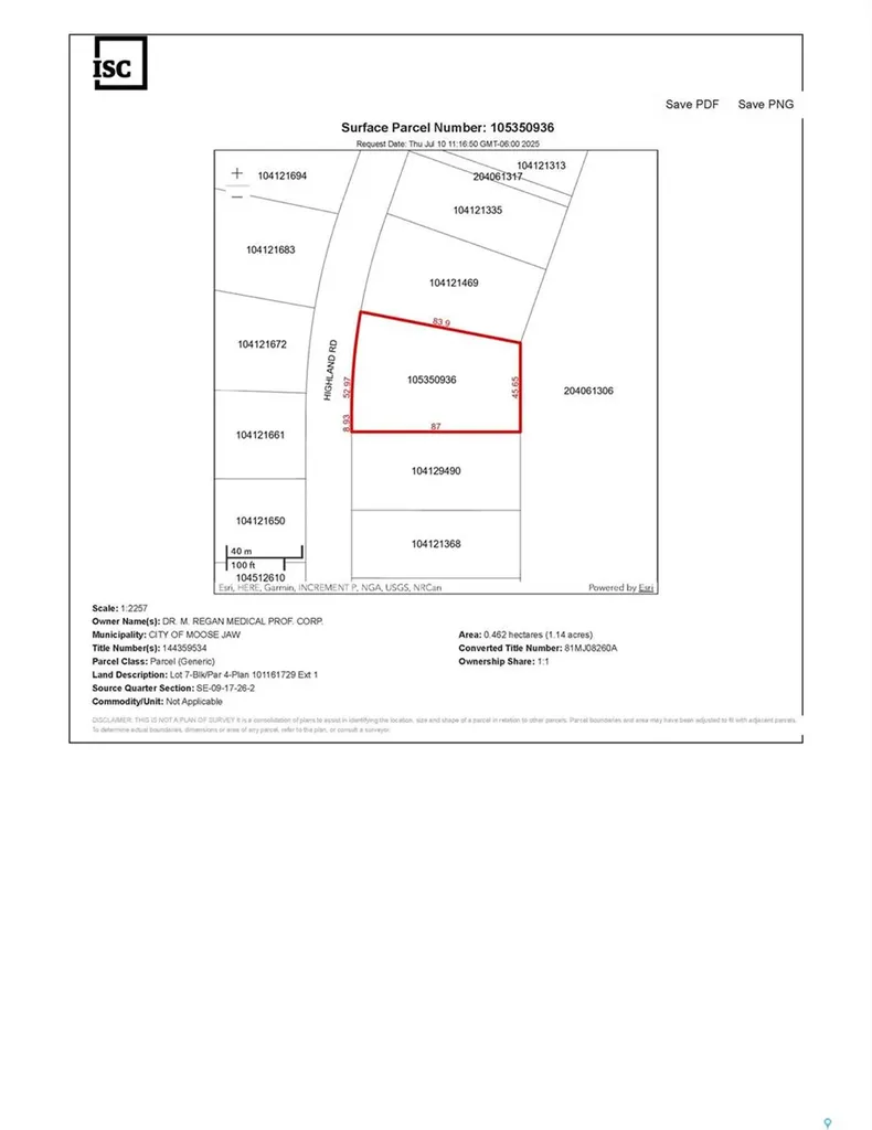 57 Highland Road Moose Jaw SK S6J 1M5