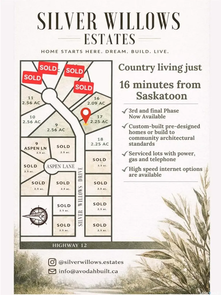 11 Silver Willows Drive Laird Rm No. 404 SK S0K 1Z0
