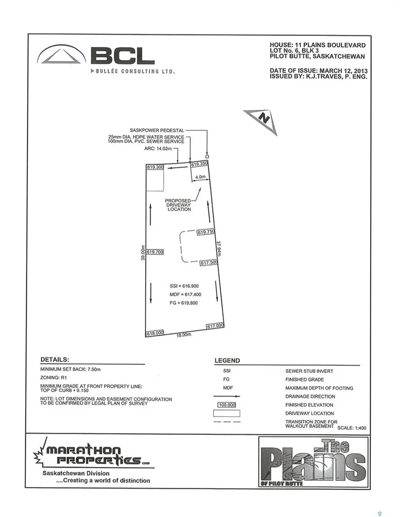 11 Plains Boulevard Pilot Butte SK S0G 3Z0