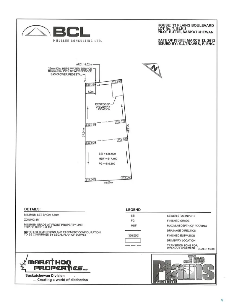13 Plains Boulevard Pilot Butte SK S0G 3Z0