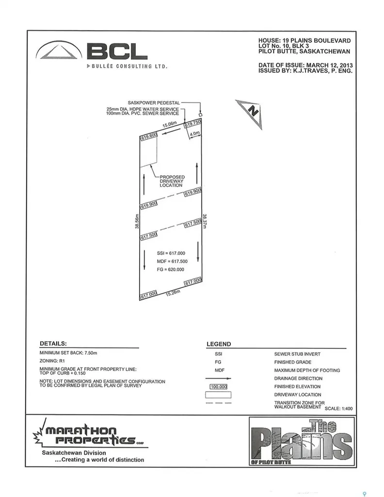 19 Plains Boulevard Pilot Butte SK S0G 3Z0