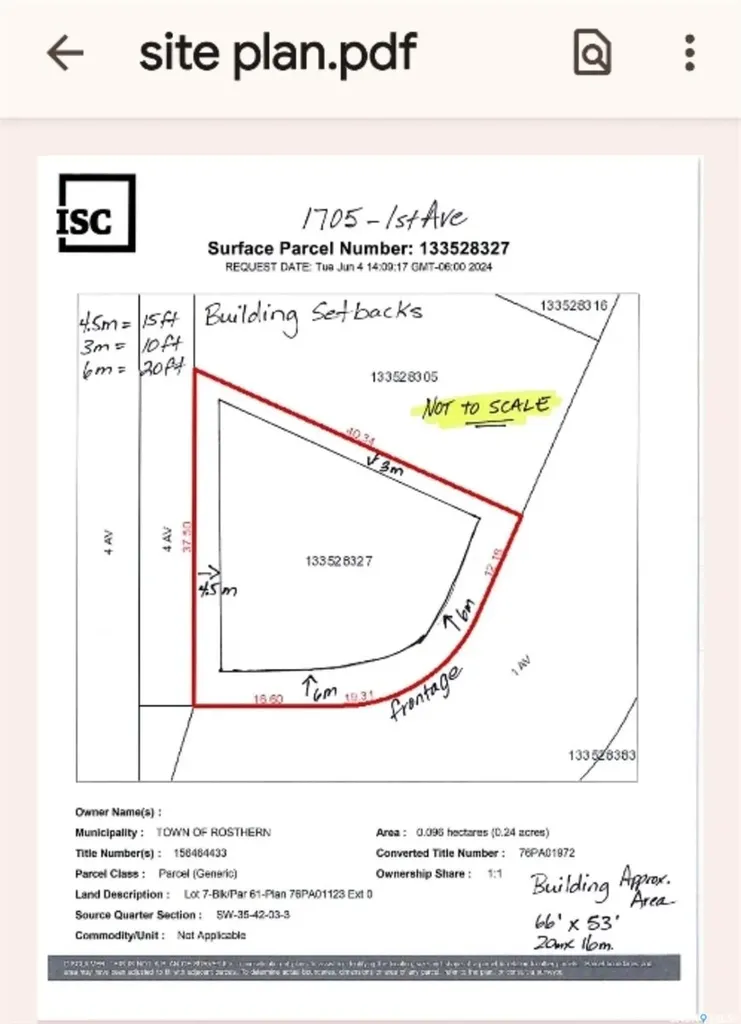 1705 1st Avenue Rosthern SK S0K 3R0