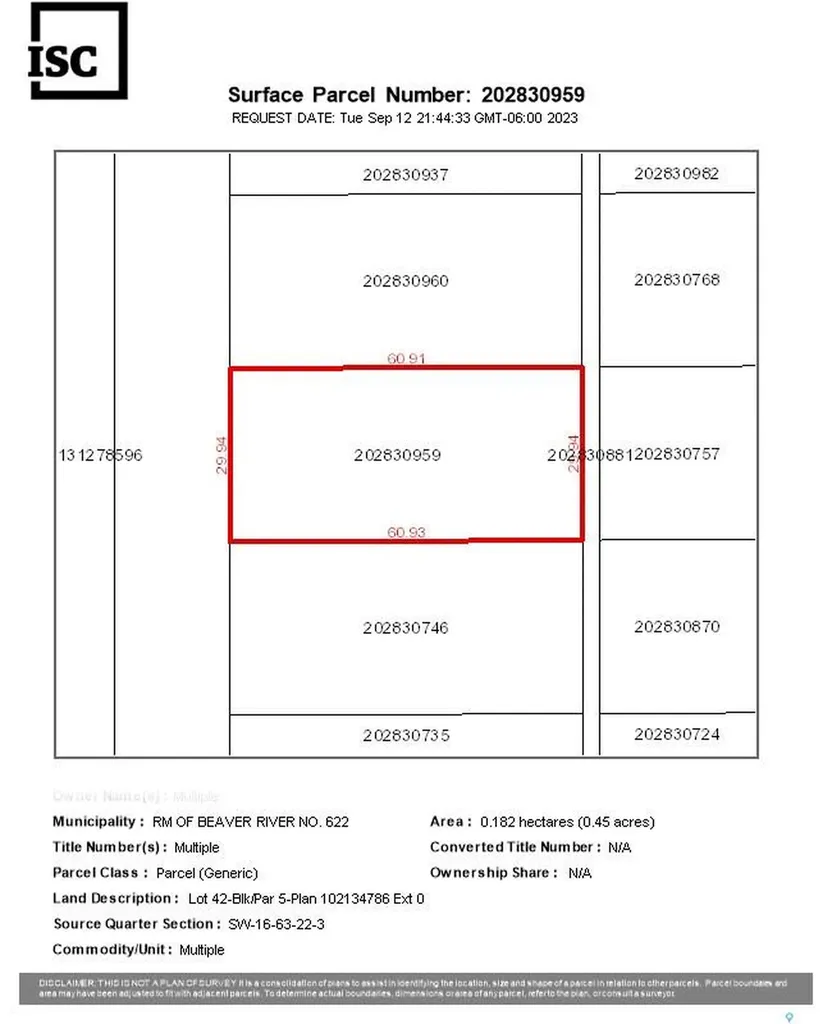 542 Larch Street Beaver River Rm No. 622 SK S0M 1A0