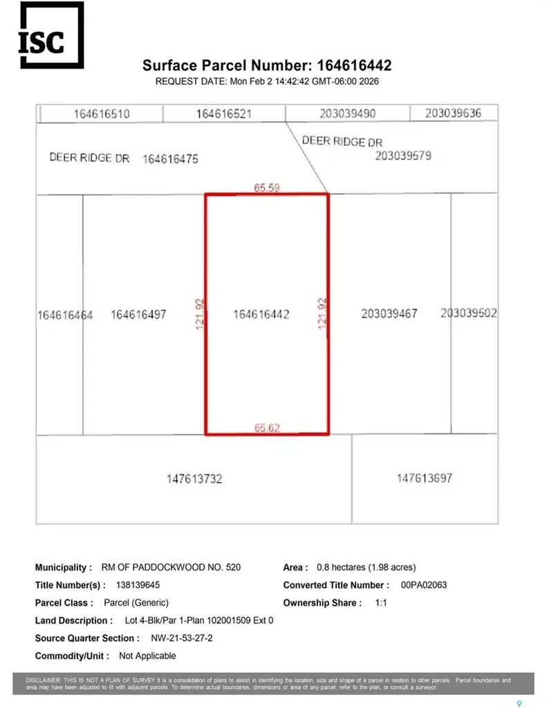 104 Deer Ridge Drive Paddockwood Rm No. 520 SK S0J 0N0