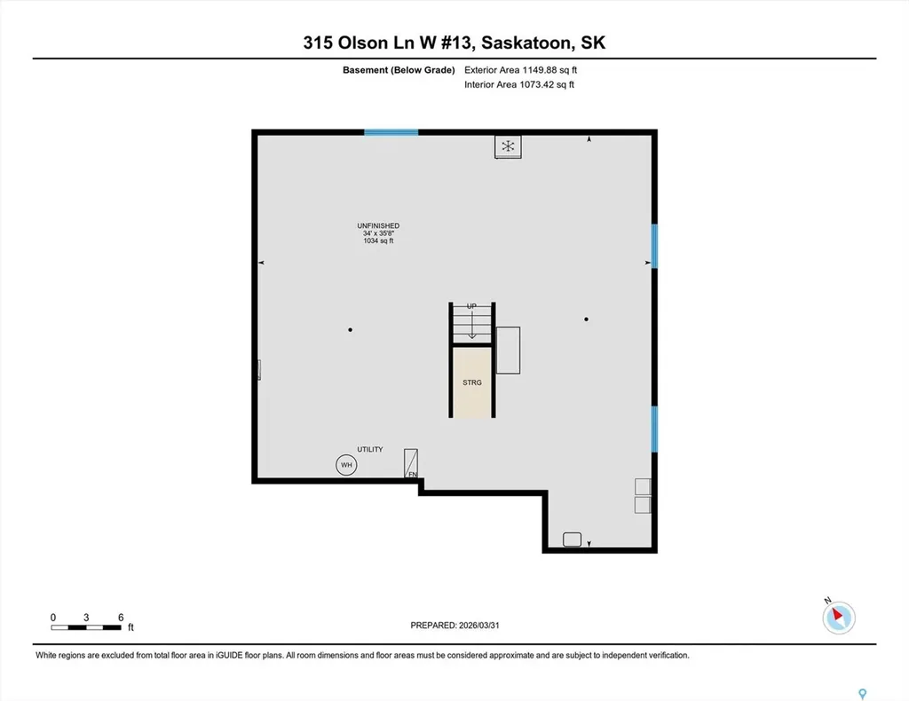 315 Olson Lane W Saskatoon SK S7V 0R8