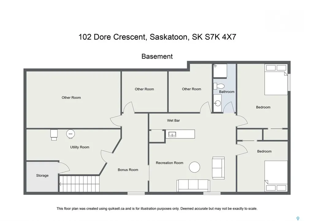 102 Dore Crescent Saskatoon SK S7K 4X7