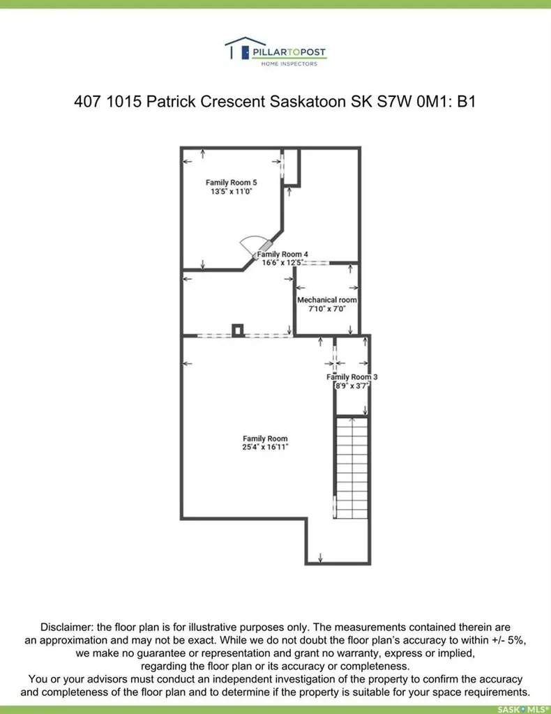 1015 Patrick Crescent Saskatoon SK S7W 0M3