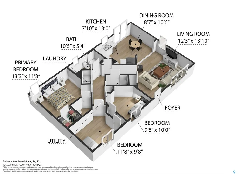 304 Railway Avenue Garden River Rm No. 490 SK S0J 1T0