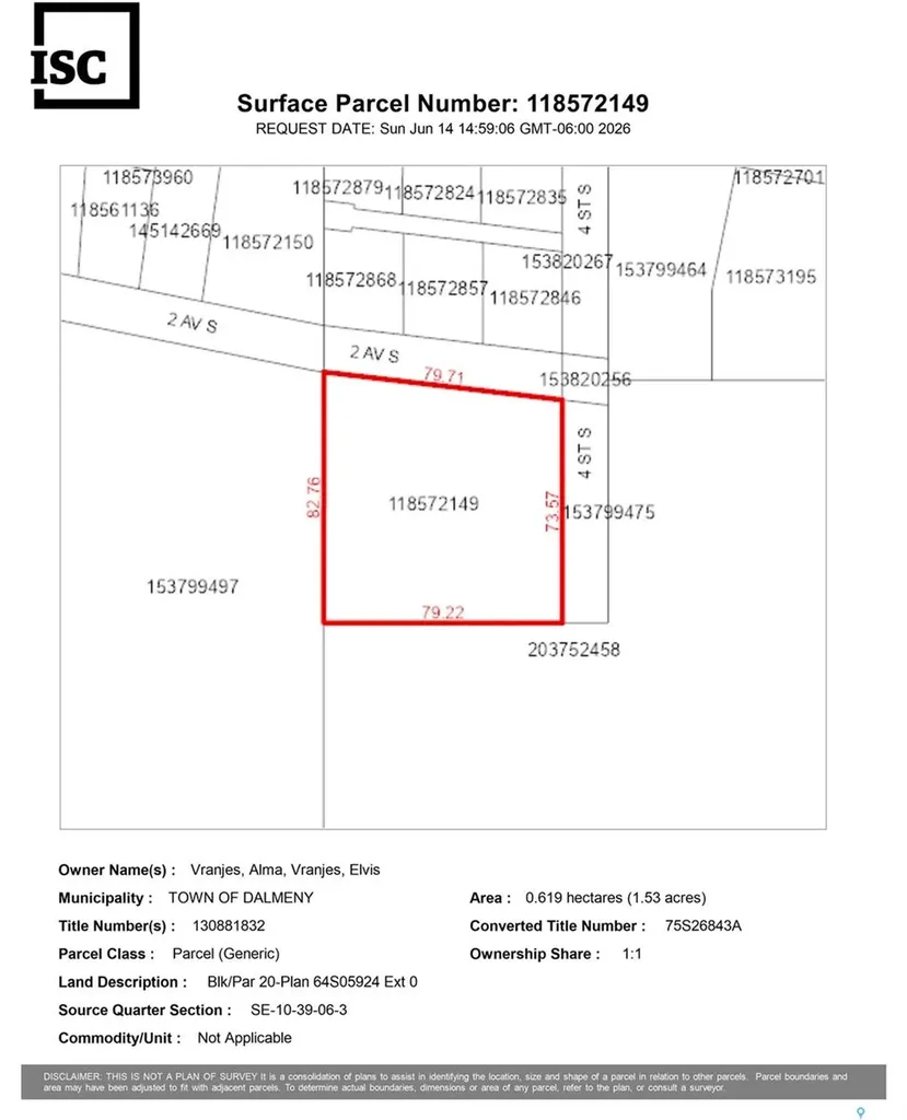 207 4th Street S Dalmeny SK S0K 1E0