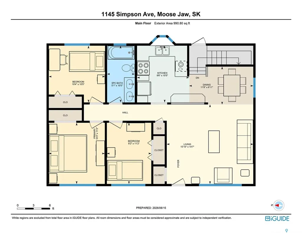 1145 Simpson Avenue Moose Jaw SK S6H 4M7