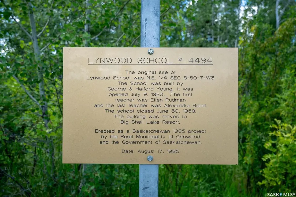 Rural Address Canwood Rm No. 494 SK S0J 2G0