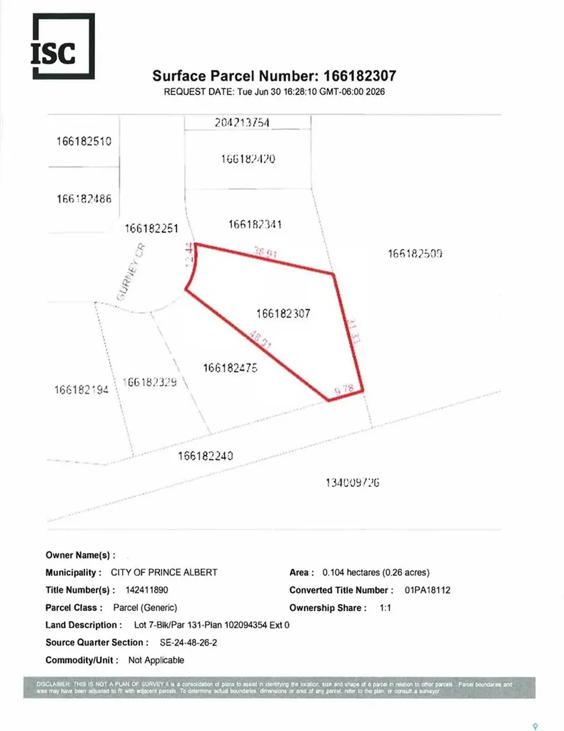 30 Gurney Crescent Prince Albert SK S6X 0A7