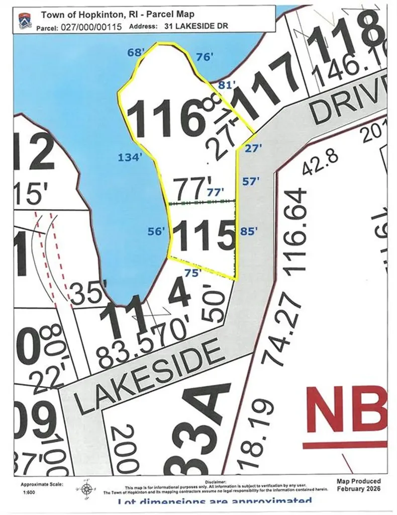 31 Lakeside Drive Hopkinton RI 02832