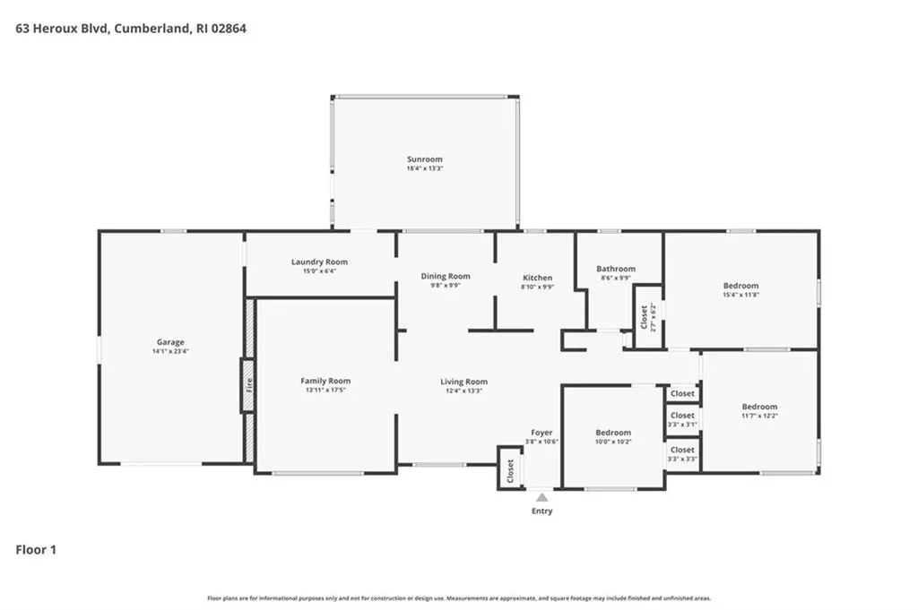 63 Heroux Boulevard Cumberland RI 02864