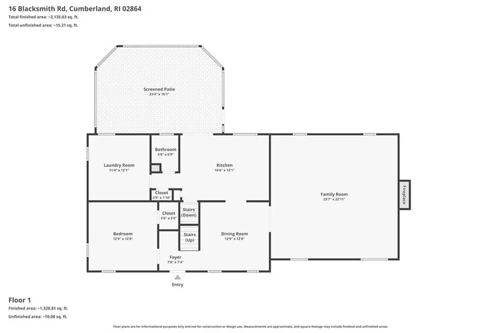 16 Blacksmith Road Cumberland RI 02864