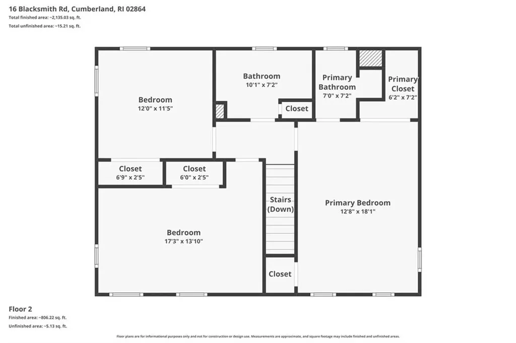 16 Blacksmith Road Cumberland RI 02864