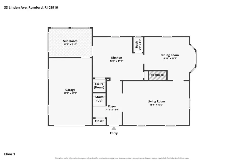 33 Linden Avenue East Providence RI 02916
