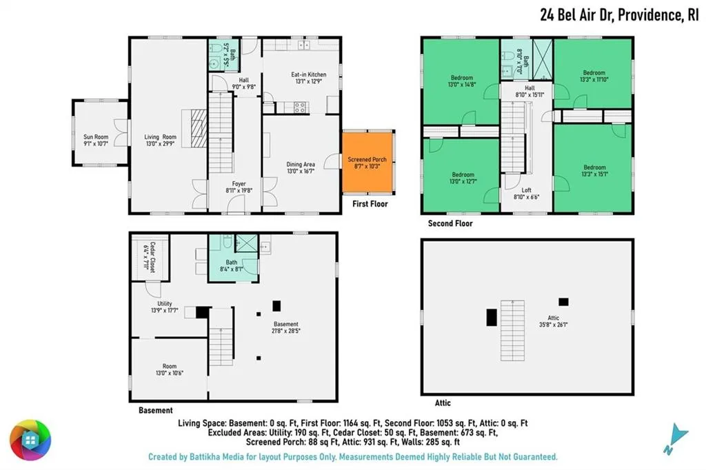 24 Bel Air Drive Providence RI 02911