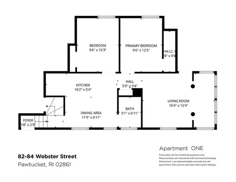 82 84 Webster Street Pawtucket RI 02861