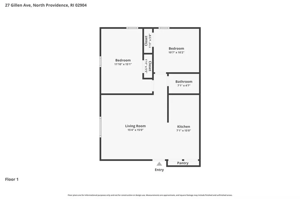 27 Gillen Avenue North Providence RI 02904