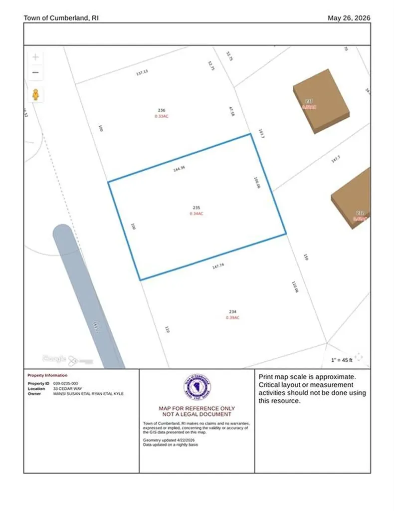 33 Cedar Way Cumberland RI 02864