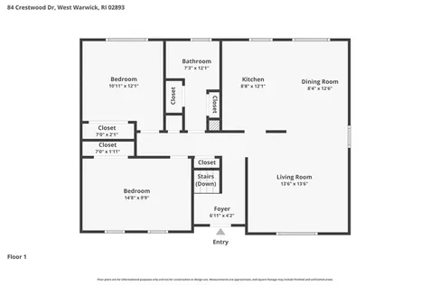 84 Crestwood Drive West Warwick RI 02893