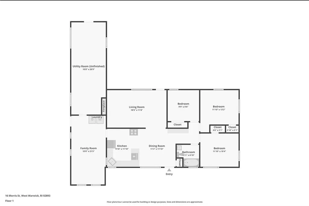 16 Morris Street West Warwick RI 02893