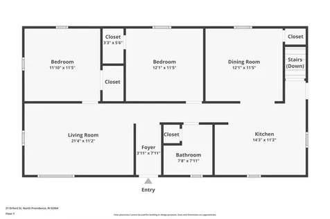 21 Orford Street North Providence RI 02904