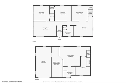 21 Orford Street North Providence RI 02904