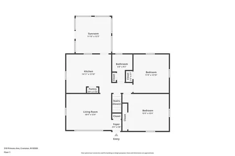 318 Princess Avenue Cranston RI 02920